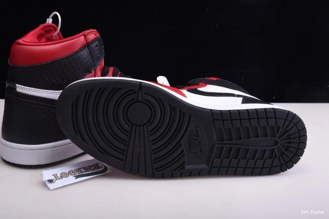 1st Kicks Air Jordan High WMNS OG Snake 1 Satin CD0461-601 0804